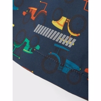 NAME IT Softshell Jakke Alfa Traktor Moonlit Ocean